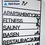 아파트 365pam - Glamour - Basen, Sauna, Jacuzzi, Silownia, Restauracja 코워브제크