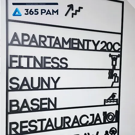 Appartamento 365pam - Glamour - Basen, Sauna, Jacuzzi, Silownia, Restauracja Kołobrzeg