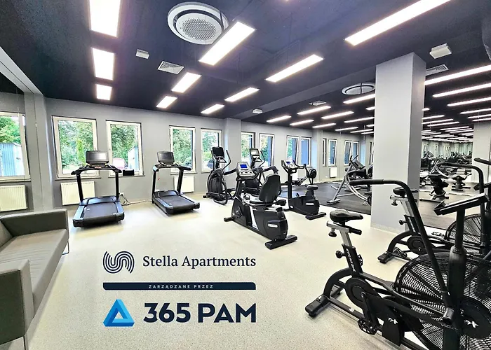 365pam - Glamour - Basen, Sauna, Jacuzzi, Siłownia, Restauracja Apartament